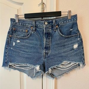 Levi's Women's Premium 501 Original Shorts, Size 31